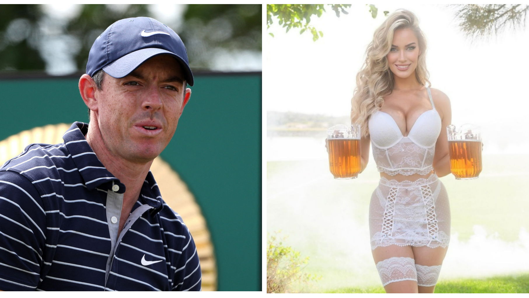 Paige Spiranac takes aim at Rory McIlroy and Ronaldo over "pile of s***"